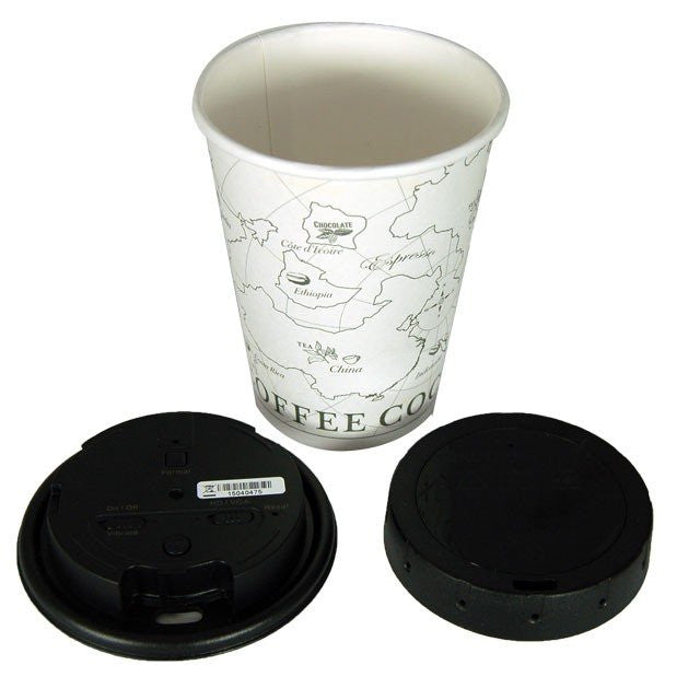 OMG Coffee Cup Lid Covert Camera